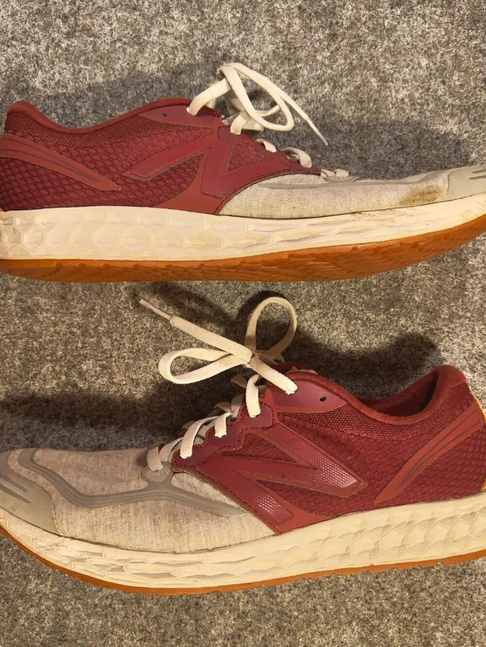 New Balance Fresh Foam ML1980AB Running Shoes – Men’s 10.5 – Maroon/Gray